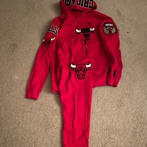 Chicago Bull Championship Hoodie Sweatsuit